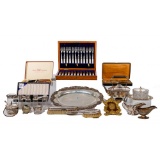 Christofle Silverplate Utensil Assortment