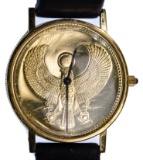 18k Yellow Gold Case Wrist Watch