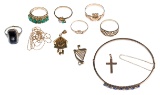 Mixed Gold Jewelry Assortment