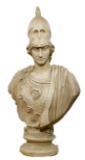 Athena Giustiniani Reproduction Fiberstone Bust