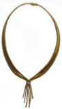 Grosse 18k Yellow Gold and Diamond Necklace