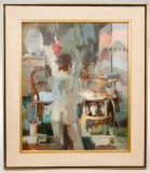Lynne Borst (American, 20th Century) Oil on Canvas