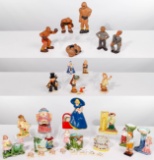 Rittgers Boxing Chalkware and Porcelain Assortment