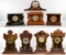 Wood Case Pendulum Mantel Clock Assortment