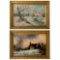 Unknown Artists (American, 20th Century) Oils on Board