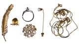 14k Yellow Gold Jewelry Assortment