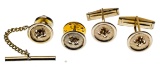 14k Yellow Gold Button Jewelry