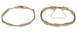 14k Yellow Gold Link Bracelets