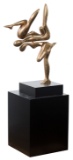 Arleen Eichengreen and Nancy Gensburg Kinetic Brass Figural Sculpture