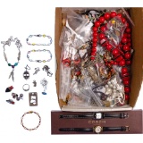 Sterling Silver and Costume Jewelry Assortment