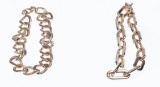 14k Yellow Gold Link Bracelets