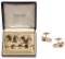 14k Yellow Gold Cufflink and Tuxedo Stud Assortment