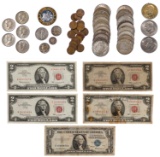 US Coin and Currency Assortment