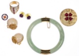 14k Yellow Gold Jewelry Assortment