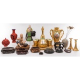 Porcelain and Decorative Object Assortment