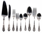 Wallace 'Rose Point' Sterling Silver Flatware Service