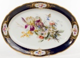 Meissen Hand-Painted Porcelain Platter