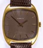 Gubelin 18k Yellow Gold Case Wrist Watch