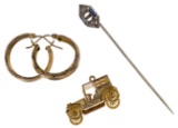 Platinum and Gold Jewelry Assortment