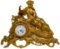 Jappy Freres Gilt Bronze Clock