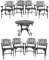 Cast Classics 'Landgrave' Cast Aluminum Table and Chair Assortment