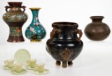 Asian Ceramic and Metalware Assortment