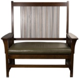 Stickley Mission Style Bench
