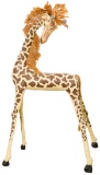Giraffe Papier Mache Sculpture