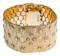 Celin Renato 18k Bi-Color Gold Bracelet