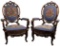 Victorian Mahogany Arm Chairs