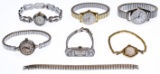Eloga Platinum and Diamond Case Wrist Watch