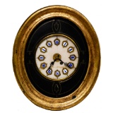 French Style Oval Wall Clock