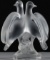 Lalique Crystal 'Ariane' Doves Figurine