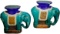Asian Style Elephant Ceramic Stands