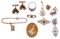 18k and 10k Gold Jewelry Assortment