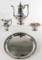 Gorham Sterling Silver Tea Service with Tray
