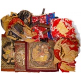 Asian Windsock and Textile Assortment