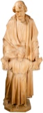 Wilhelm Haverkamp (German, 1864-1929) Wood Sculpture