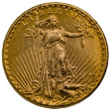 1927 $20 Gold AU Details