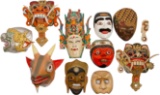 Carved and Formed Mask Assortment