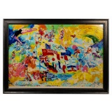 LeRoy Neiman (American, 1921-2012) 'Games of the XXI Olympiad...' Serigraph