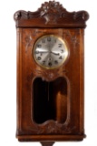 French Carved Wood Veritable Westminster Wall Clock