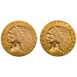1912 $5 Gold AU/BU