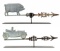 Zinc Weathervanes