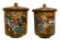 Japanese Kutani Wedding Set Covered Cups