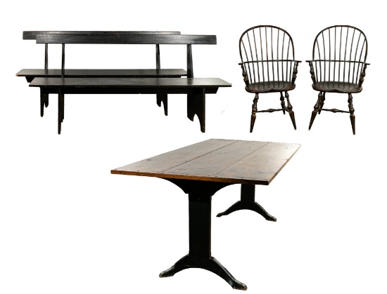 David Smith and D. R. Dimes Dining Set