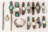 Silver Shoulder Wrist Watch Assortment