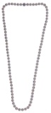 Cartier 18k White Gold, Cultured Pearl and Diamond Necklace