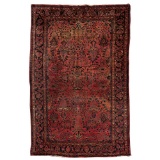 Persian Sarouk Wool Rug