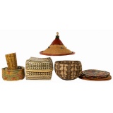 Multi-Cultural Woven Object Assortment